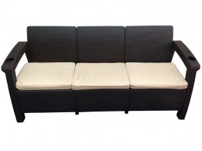 Диван Yalta Sofa 3 Set шоколадный в Миньяре - minyar.магазин96.com | фото