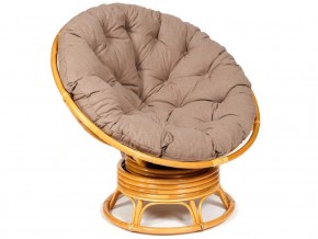 Кресло-качалка Papasan w 23/01 B с подушкой Honey, экошерсть Коричневый в Миньяре - minyar.магазин96.com | фото