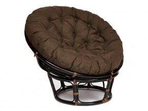 Кресло Papasan 23/01 W с подушкой Antique brown, ткань Коричневый в Миньяре - minyar.магазин96.com | фото