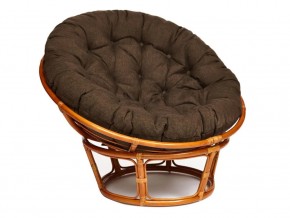 Кресло Papasan 23/01 W с подушкой Cognac, ткань Коричневый в Миньяре - minyar.магазин96.com | фото