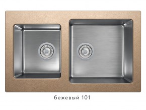 Мойка комбинированная Tolero twist TTS-840 Бежевый 101 в Миньяре - minyar.магазин96.com | фото