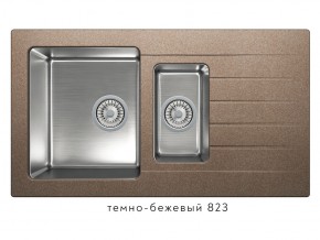 Мойка комбинированная Tolero twist TTS-890 Темно-бежевый 823 в Миньяре - minyar.магазин96.com | фото