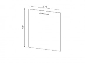 П 60 Комплект для посудомоечной машины 600 мм (цоколь + фасад) ЛДСП в Миньяре - minyar.магазин96.com | фото