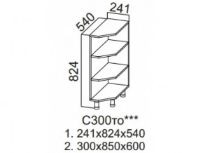 С300то Стол-рабочий 300 (торцевой открытый) в Миньяре - minyar.магазин96.com | фото