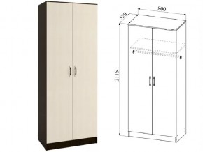 Шкаф 2 двери Ронда ШКР800.1 венге/дуб белфорт в Миньяре - minyar.магазин96.com | фото