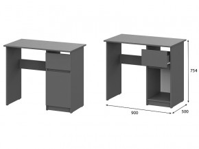 Стол письменный 900 Денвер Графит серый в Миньяре - minyar.магазин96.com | фото